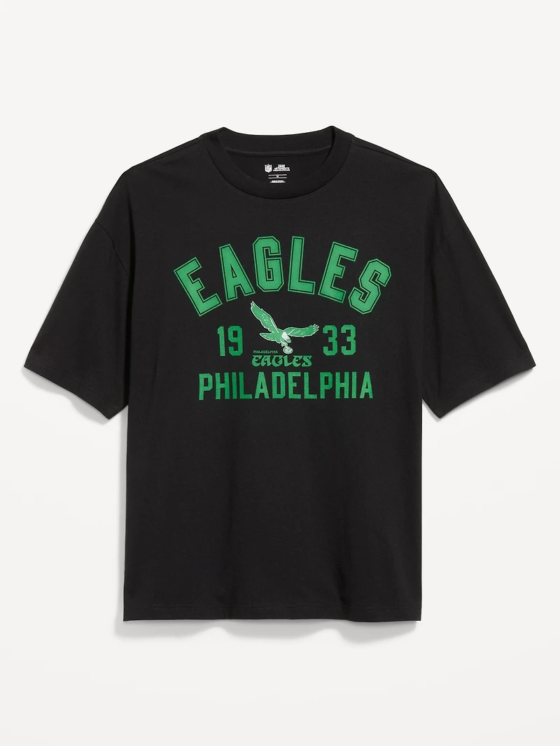 Philadelphia Eagles Oversized Graphic T-Shirt for Men