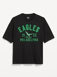 Philadelphia Eagles Oversized Graphic T-Shirt for Men