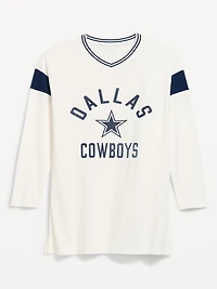 Dallas Cowboys Oversized Mini Football Dress for Women