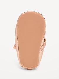 Faux-Leather Ballet Flats for Baby