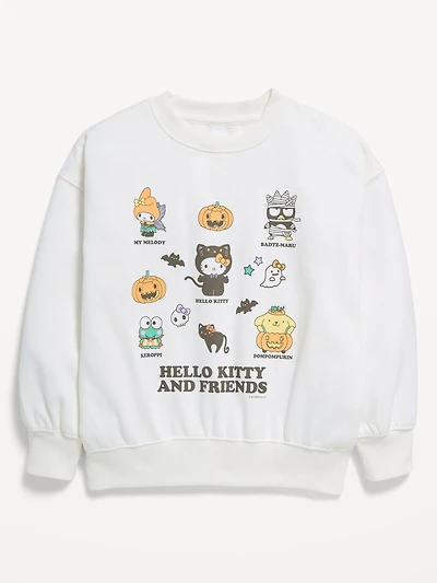 Hello Kitty® Oversized Graphic Tunic Sweatshirt for Girls