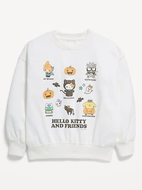 Hello Kitty® Oversized Graphic Tunic Sweatshirt for Girls