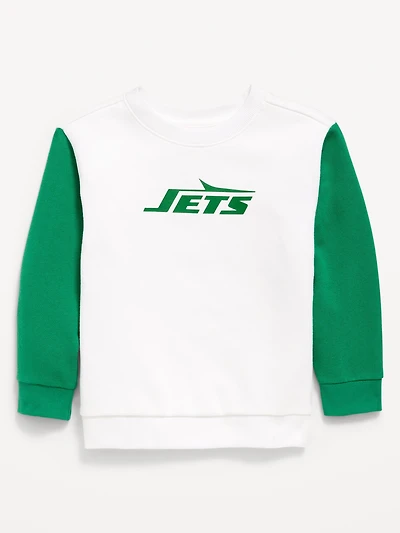 New York Jets Oversized Crew-Neck Sweatshirt for Toddler Boys