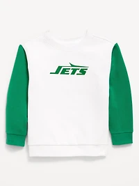 New York Jets Oversized Crew-Neck Sweatshirt for Toddler Boys