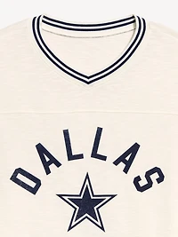 Dallas Cowboys Oversized Mini Football Dress for Women