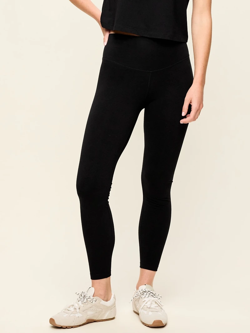 High-Waisted PowerChill 7/8 Cotton Leggings