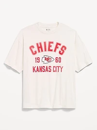 Kansas City Chiefs Oversized Graphic T-Shirt for Men
