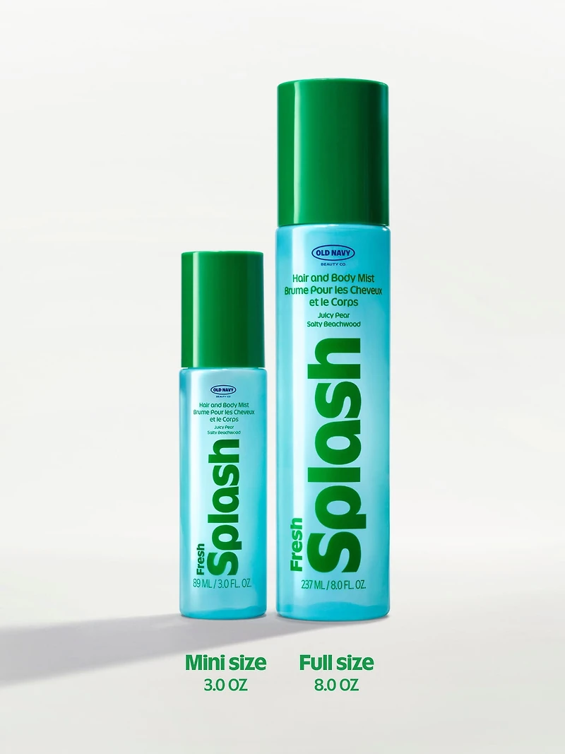 Fresh Splash Hair & Body Mist -- 8 oz.