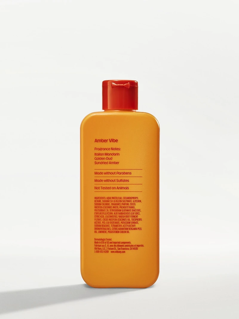 Amber Vibe Body Wash -- 8 oz.