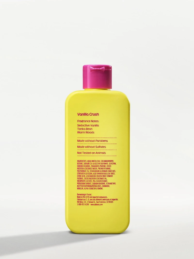 Vanilla Crush Body Wash -- 8 oz.