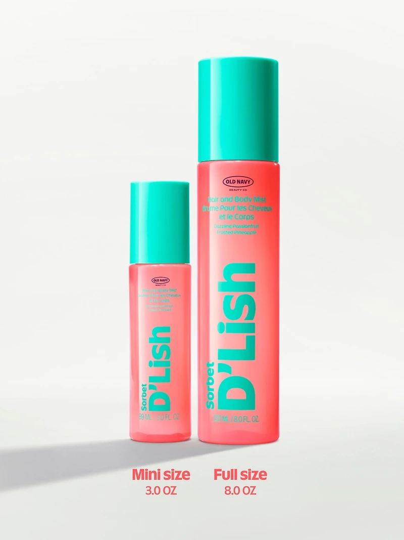 Sorbet D'lish Hair & Body Mist -- 3 oz.