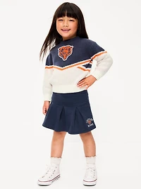 Chicago Bears French Terry Pleated Skort for Toddler Girls