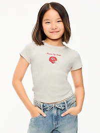 Kansas City Chiefs Fitted Graphic T-Shirt for Girls