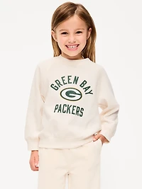 Green Bay Packers Crew-Neck Sweatshirt for Toddler Girls