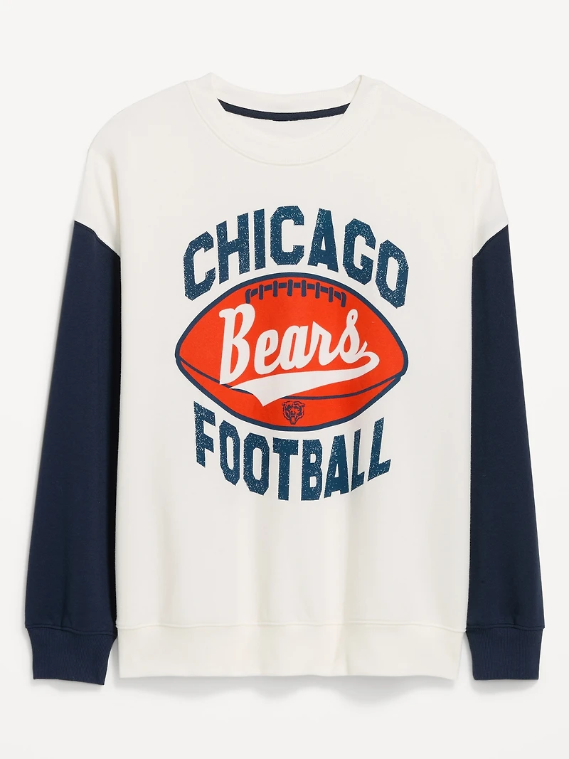 Chicago Bears Oversized Fleece Sweatshirt for Women