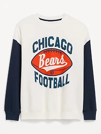 Chicago Bears Oversized Fleece Sweatshirt for Women