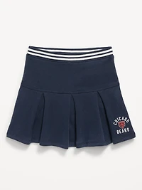 Chicago Bears French Terry Pleated Skort for Toddler Girls