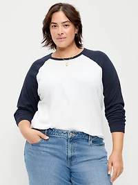 EveryWear Long-Sleeve Raglan Baseball T-Shirt