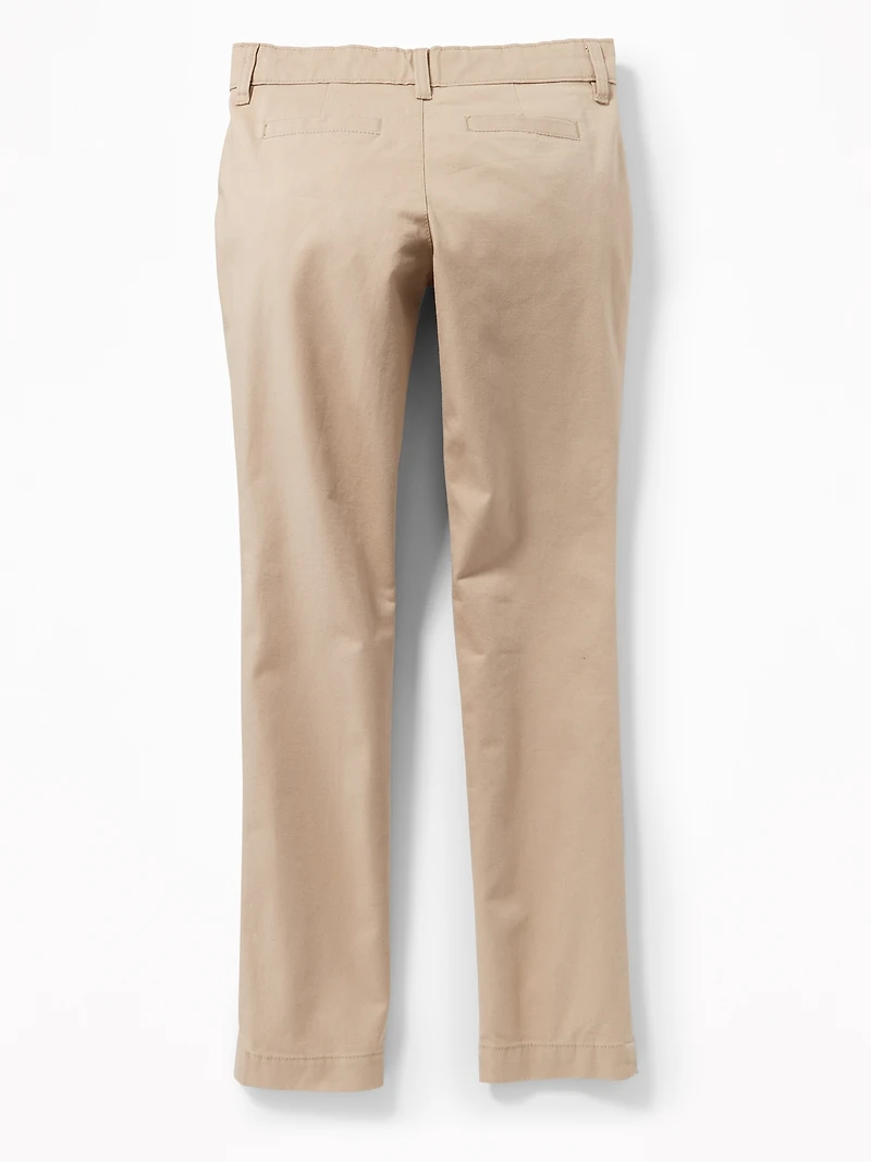 Skinny School Uniform Pants for Girls