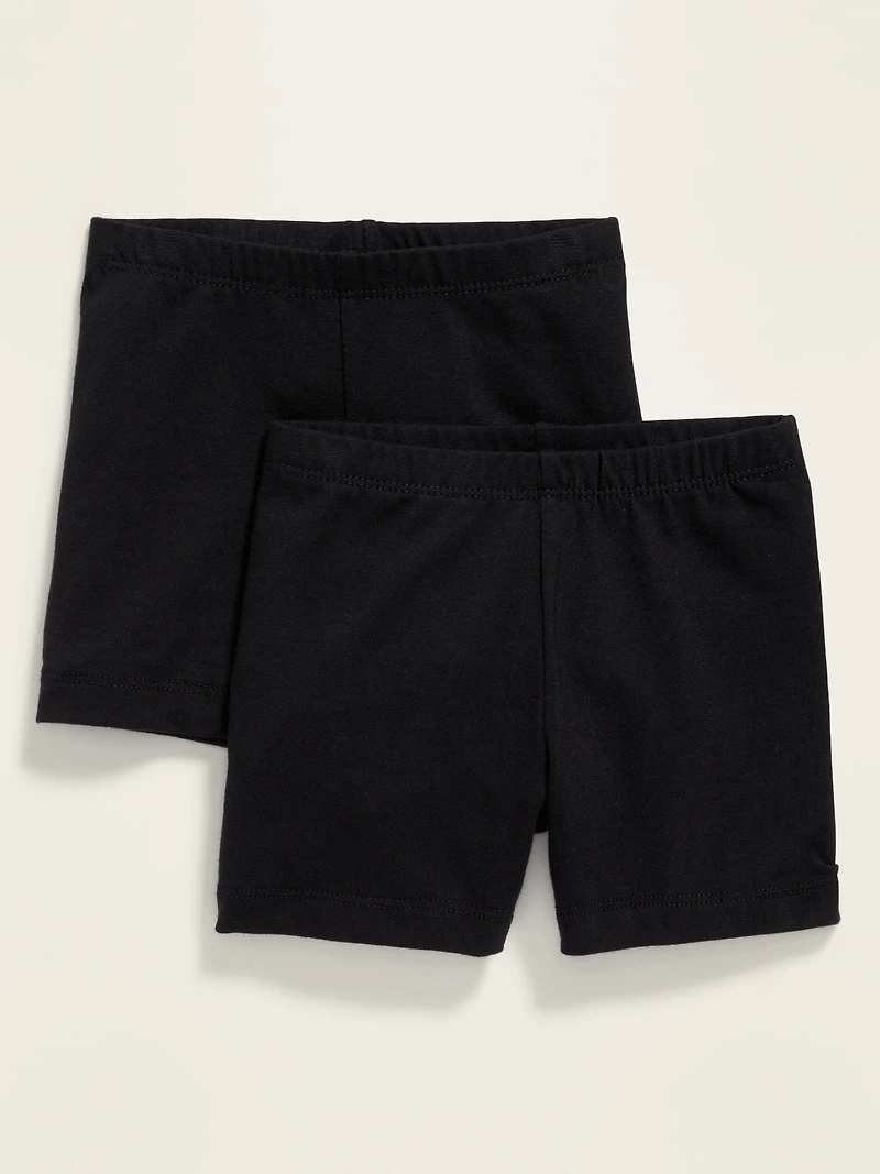 2-Pack Biker Shorts for Toddler Girls
