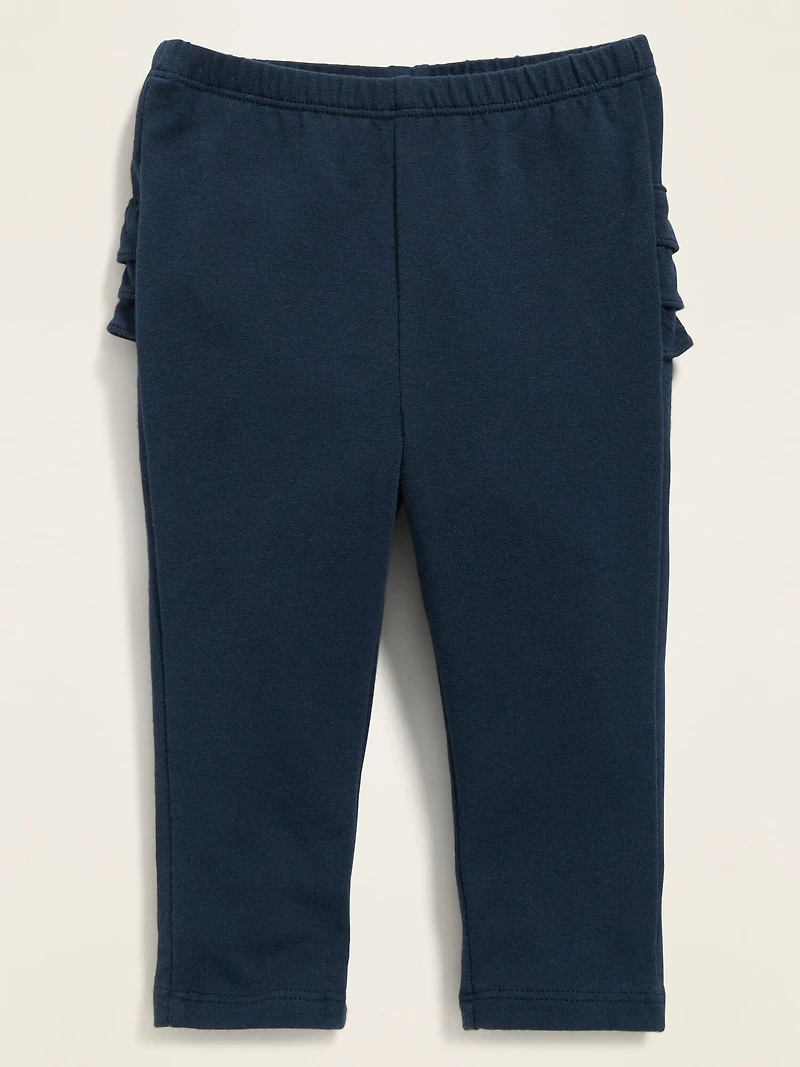Ruffle-Trim Leggings for Baby