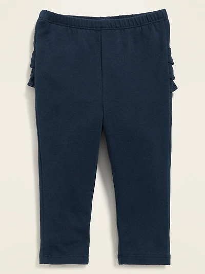 Ruffle-Trim Leggings for Baby