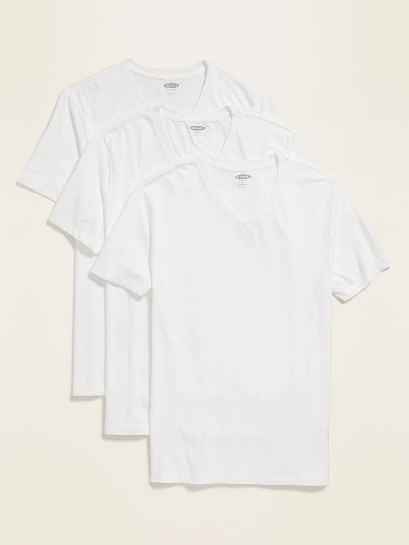 Soft-Washed V-Neck T-Shirt 3-Pack