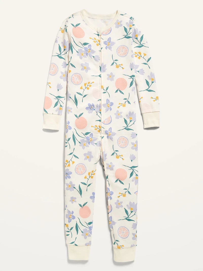 2-Way-Zip Pajama One-Piece for Toddler & Baby