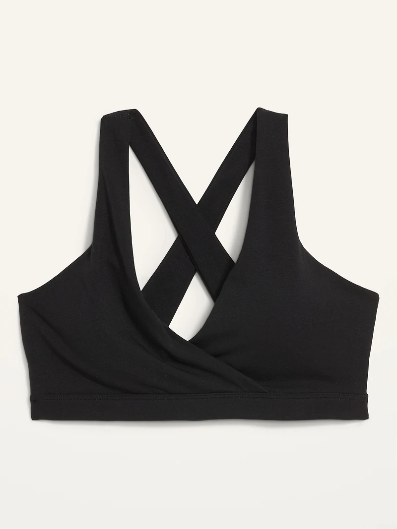 Soutien-gorge de sport de Maternité et d’allaitement à devant croisé PowerChill à maintien léger