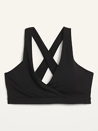 Soutien-gorge de sport de Maternité et d’allaitement à devant croisé PowerChill à maintien léger