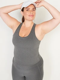 PowerSoft Racerback Crop Tank Top