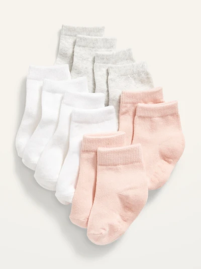 Crew Socks 6-Pack for Toddler & Baby