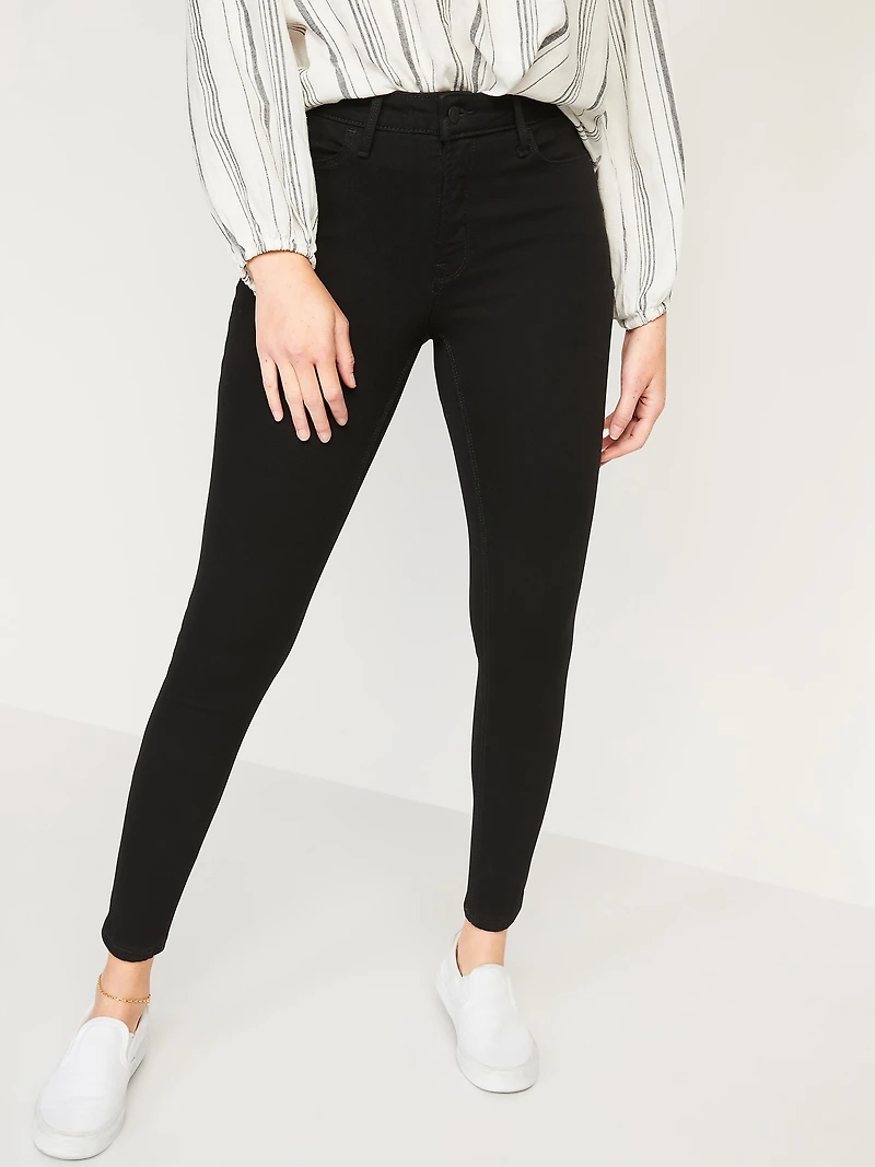 High-Waisted Rockstar Super-Skinny Jeans