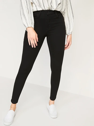 High-Waisted Rockstar Super-Skinny Jeans
