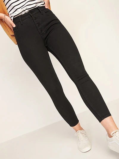 Extra High-Waisted Rockstar 360° Stretch Super-Skinny Jeans