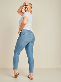 Mid-Rise Rockstar Super-Skinny Jeans