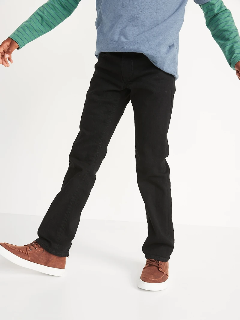 Straight-Leg Built-In Flex Jeans for Boys