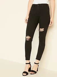 Mid-Rise Rockstar Super-Skinny Jeans