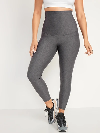 Legging de maternité avec soutien postpartum PowerSoft, longueur 7/8