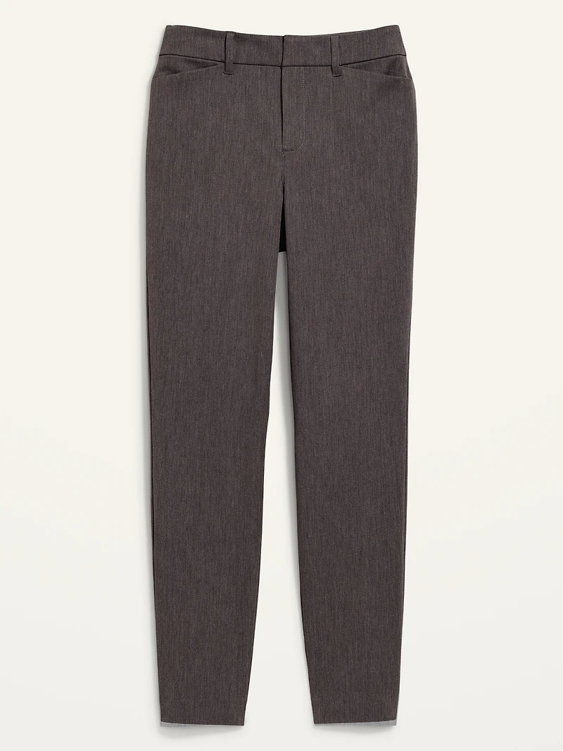 High-Waisted Pixie Skinny Ankle Pants