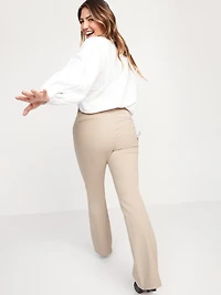 High-Waisted Pixie Flare Pants
