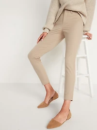High-Waisted Pixie Skinny Ankle Pants