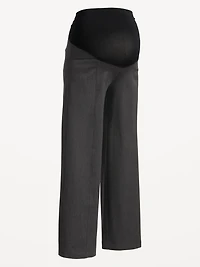 Pantalon Pixie à jambe large panneau couvrant de Maternité