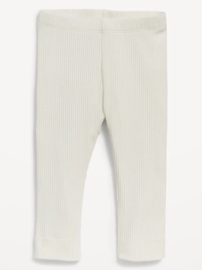 Unisex Rib-Knit Leggings for Baby