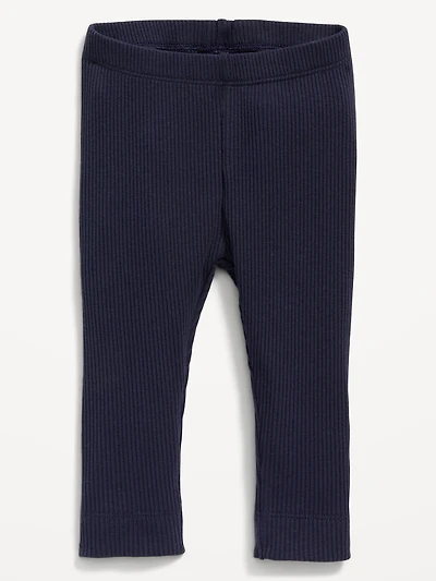 Unisex Rib-Knit Leggings for Baby