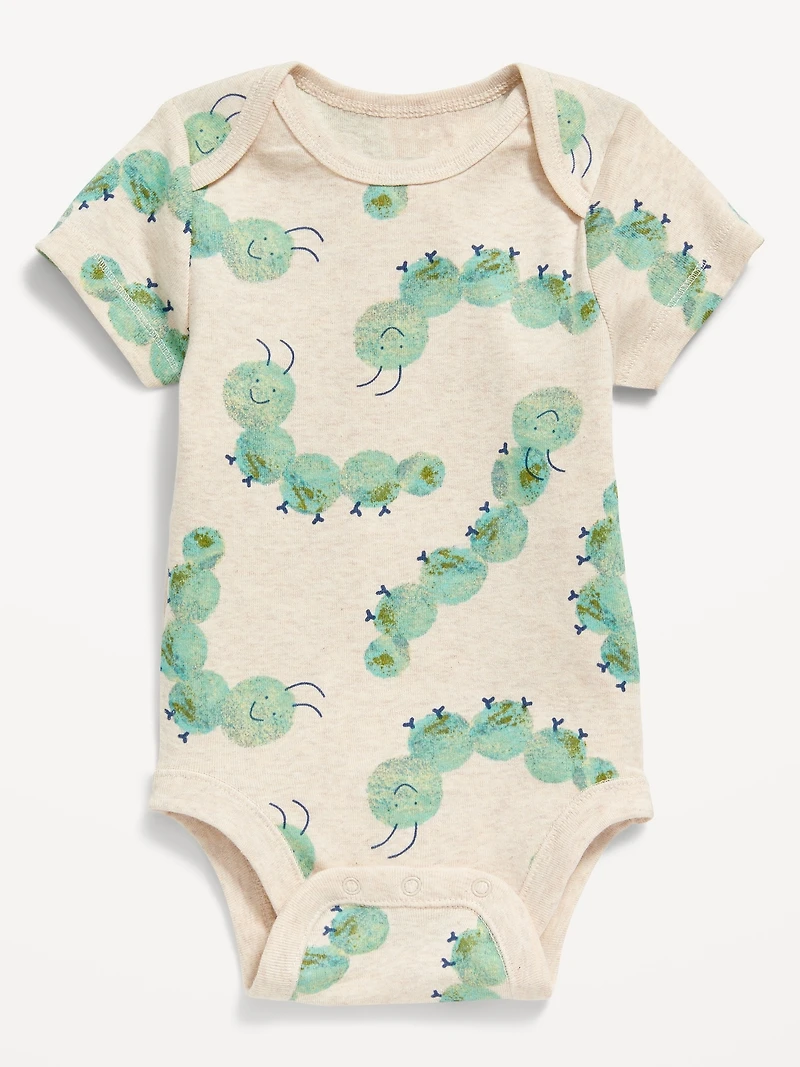 Unisex Short-Sleeve Bodysuit for Baby