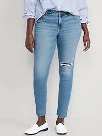 Mid-Rise Rockstar Super-Skinny Jeans