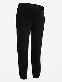 Pantalon de jogging maternité à taille rabattable