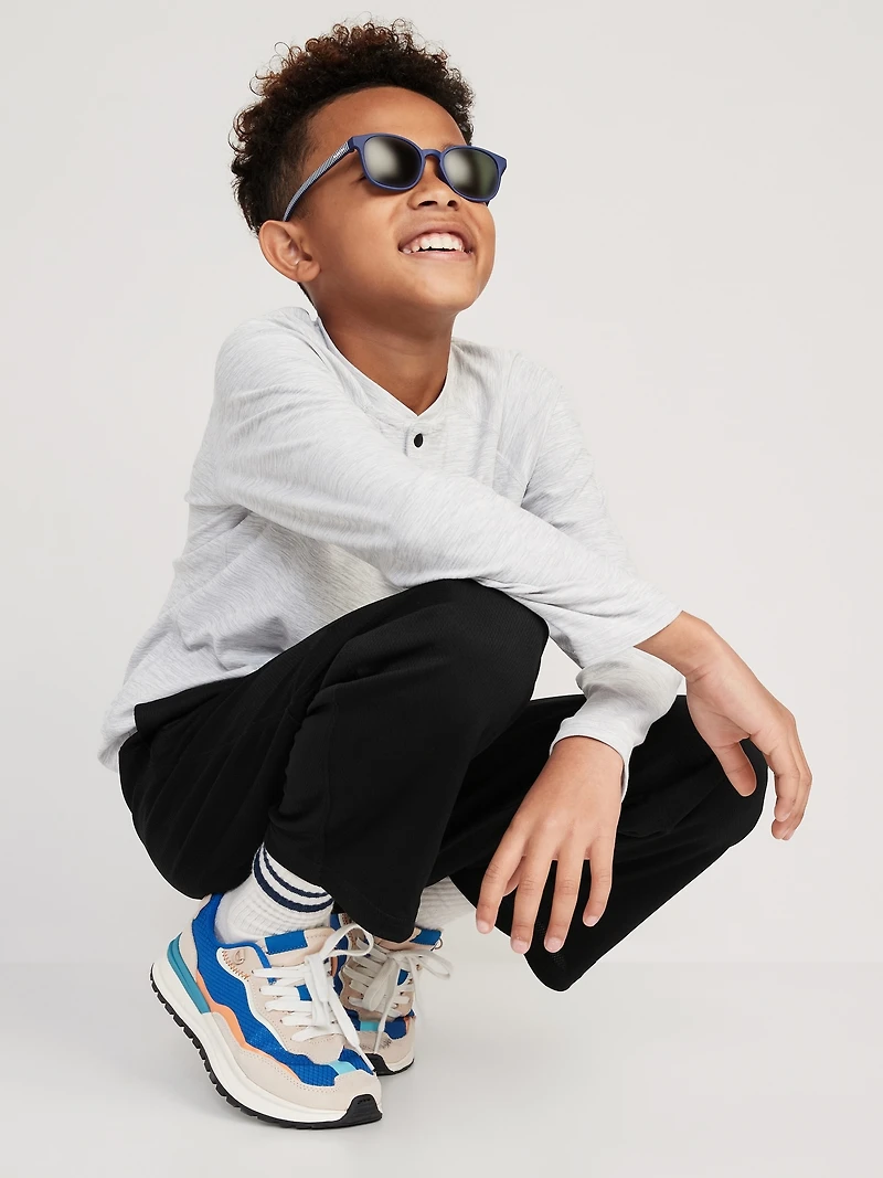 Go-Dry Cool Mesh Track Pants for Boys