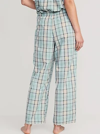 Striped Smocked Pajama Cami Swing Top